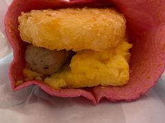 图林根香肠早安营养卷-麦当劳(上藤店)