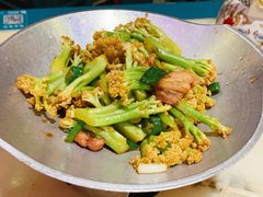 干锅丽水香菇花菜-探花·意境江南菜·唐伯虎文化体验店·松鼠桂鱼(观前店)