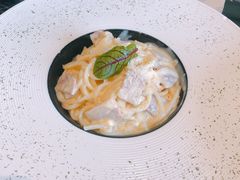 奶油蛋黄意面-鼎鼎西餐厅