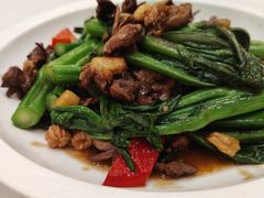 鸡杂炒菜心-骏丰酒楼(黄编店)