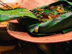 包烧野生牛肝菌-云海肴·汽锅鸡·云南菜(天山百盛优客店)