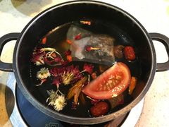 清热养颜香花锅-一叶一世界•素食餐厅(环球中心店)