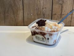 白雪黑糯米豆花儿-甜心闲生传统手工冰粉(奎星楼店)