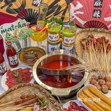 福州市中心！！在绿皮火车上吃串串🤤