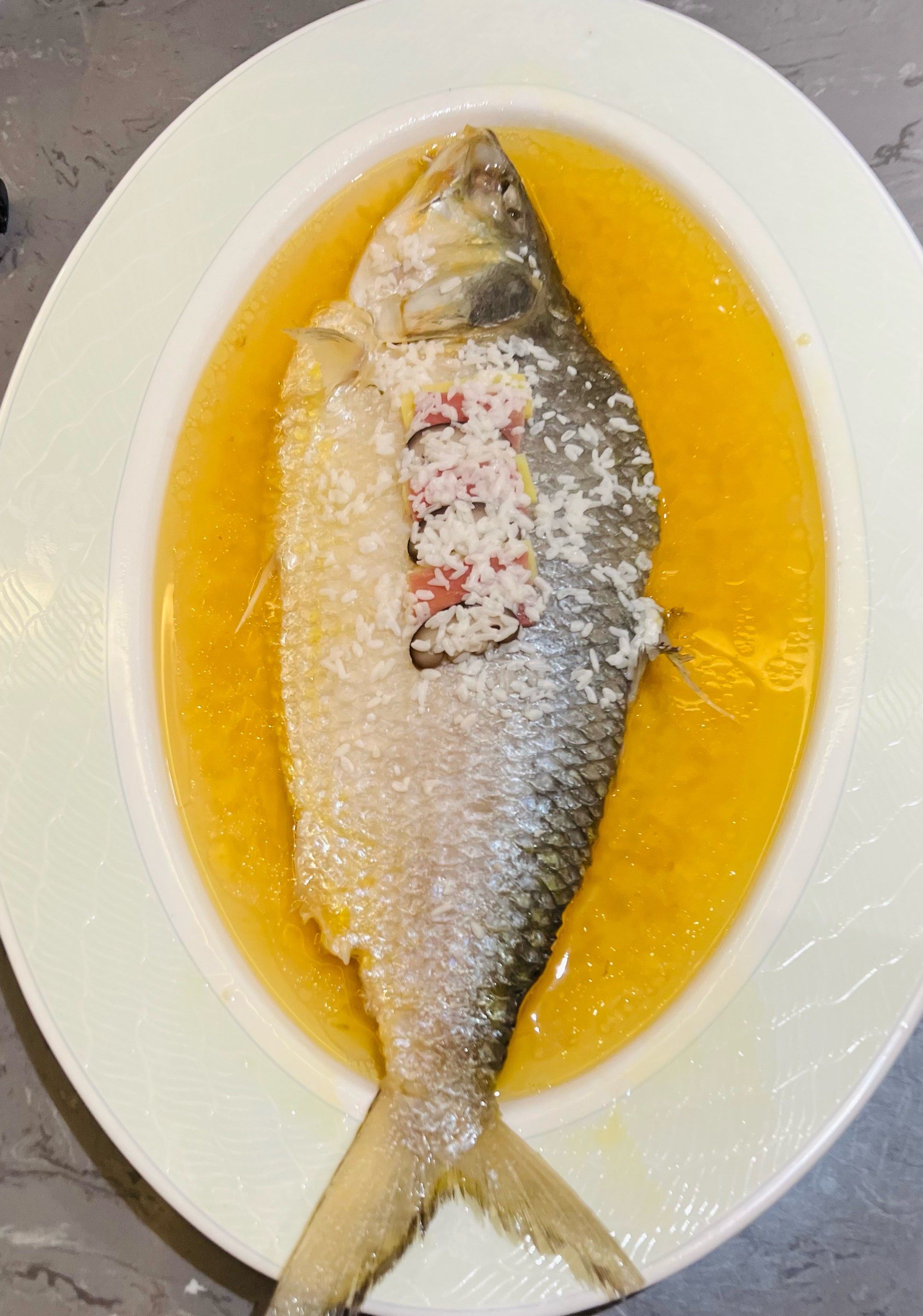 酒糟蒸鲥鱼,美地很!