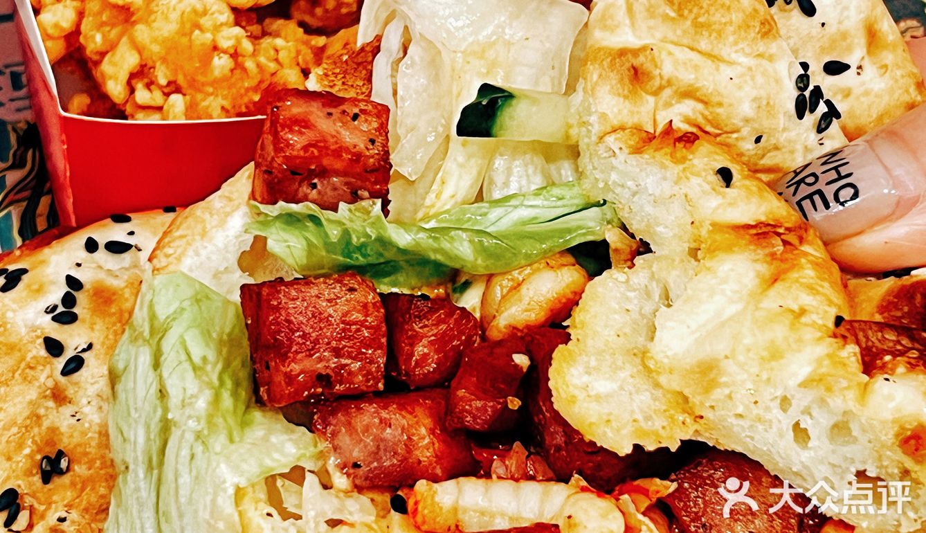 塔斯汀小龙虾中国汉堡🍔—“没钳也要爆有料”超满足！