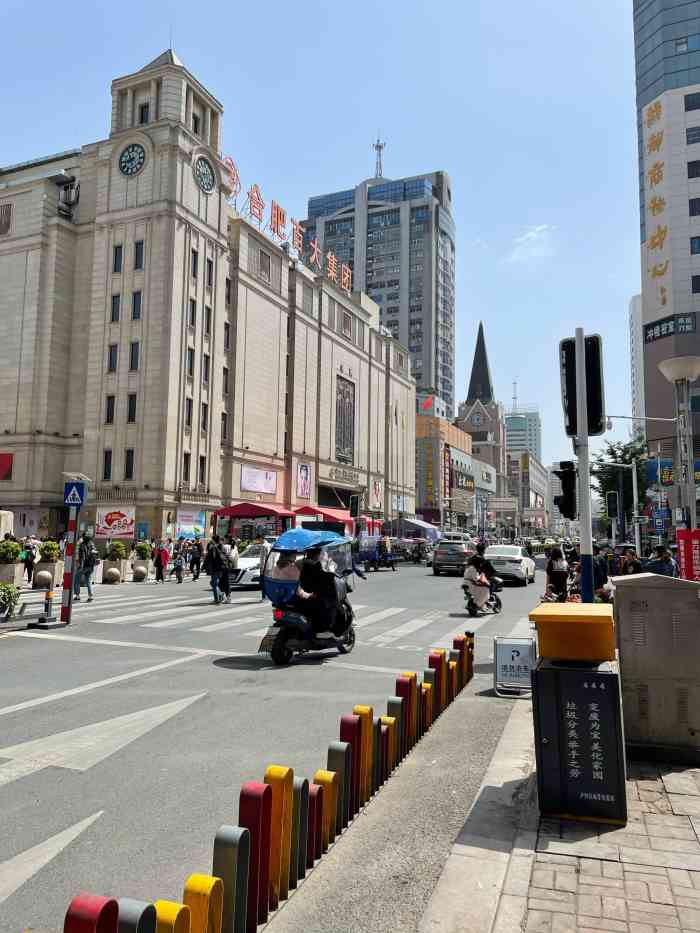 淮河路步行街-"美食街超多美食,地铁直达交通便利,合肥的.