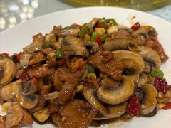 口蘑炒牛肉-汗腾格里·风味餐厅(新疆驻京办店)