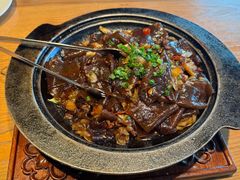酸菜炒粉皮-马仕玖煲·融合菜·酥不腻烤鸭(人大店)
