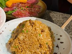 和牛牛肉粒炒饭-梦山水日本烧肉(五四广场店)