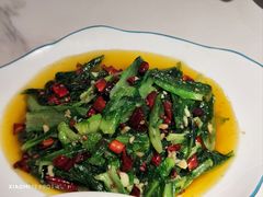 炝炒油麦菜-南山翁新概念川菜(江宁万达广场店)