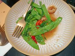 辣炒荷兰豆虾仁-simply thai天泰(静安嘉里中心店)