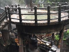 -天门沟九州驿站树上汤泉