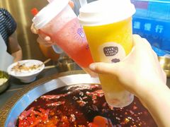 多肉芒果宝藏茶-锅哥有料老火锅(金港国际店)