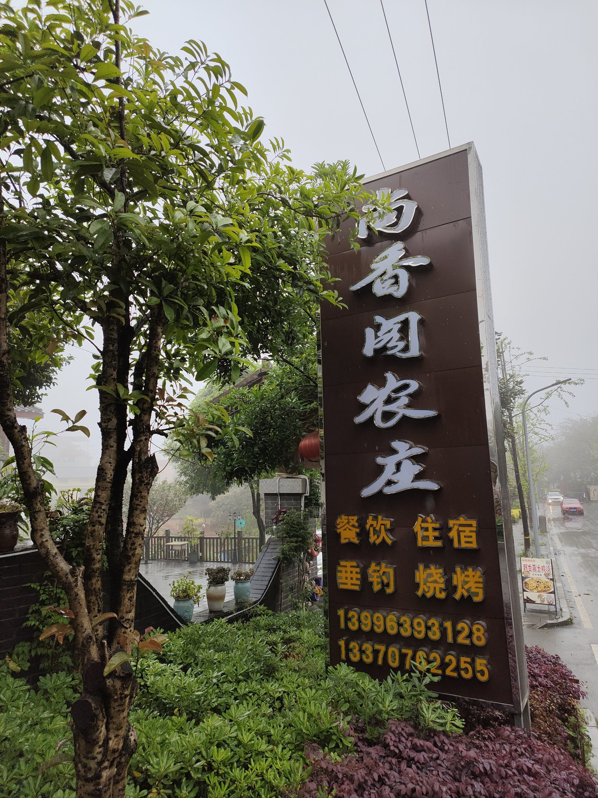古人诚不欺我,清明节到铁山坪来下了一天的雨,只有在农家乐休息,中午