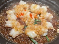 蒜蓉粉丝虾-绿茶餐厅(蓝色港湾店)