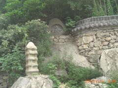 景区一角-沣峪森林公园龙潭戏水景区