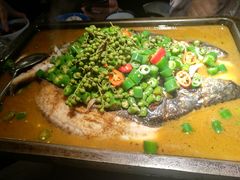 -探鱼·鲜青椒爽麻烤鱼(广州花都来又来店)