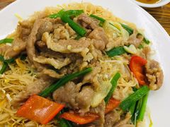 赤肉炒咸面线-正宗普宁豆干坊·洪记砂锅粥(红领巾路店)