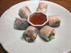 生春卷-炎蔵牛舌烤肉