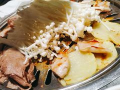 金针菇-韩聚屋韩国烤肉餐厅(新北万达店)