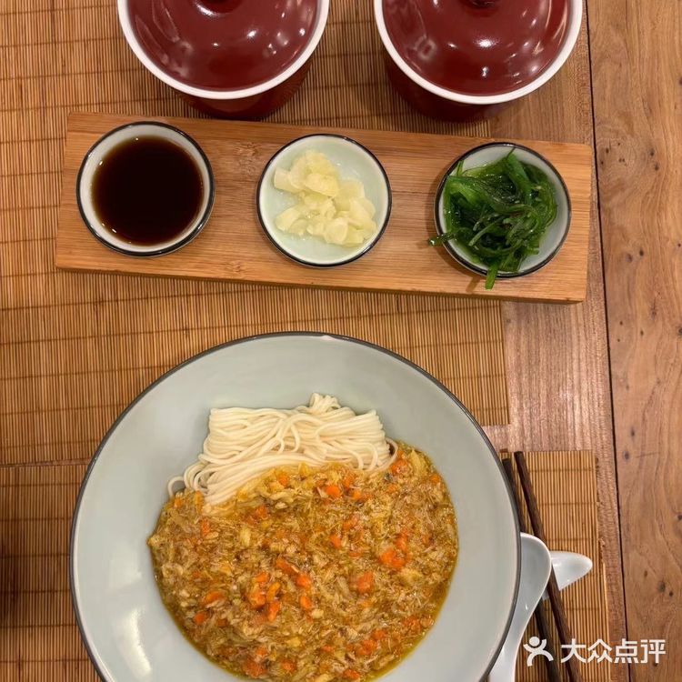 在天津！这口蟹黄面真的是香迷糊了