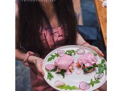 粉粉的班尼迪克蛋-CHILLAX轻乐时(侨建·Hi City店)