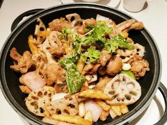 干锅牛蛙-渝蛙馆(新百店)