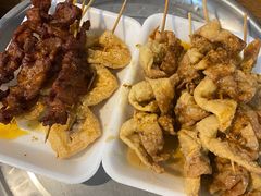炸肉串-谢怀亮芝麻茶