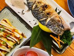 盐烤青花鱼-坂吉屋·居酒屋深夜食堂(龙湖店)