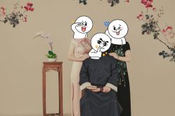 -时光纪亲子全家福照相馆(静安店母女写真父母纪念照)