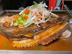 -探鱼·鲜青椒爽麻烤鱼(北京路天河城店)