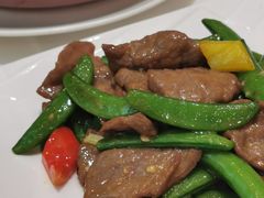 蜜豆彩椒炒牛肉-帝皇楼