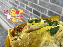 招牌双蛋煎饼-大华煎饼(交道口北剪子巷店)