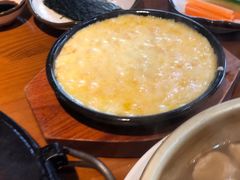 芝士玉米-红辣椒八爪鱼特色韩国料理