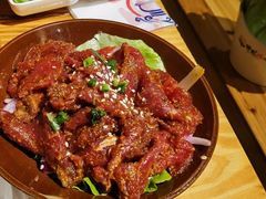 秘制香辣牛肉-胖记烤肉(江汉路店)