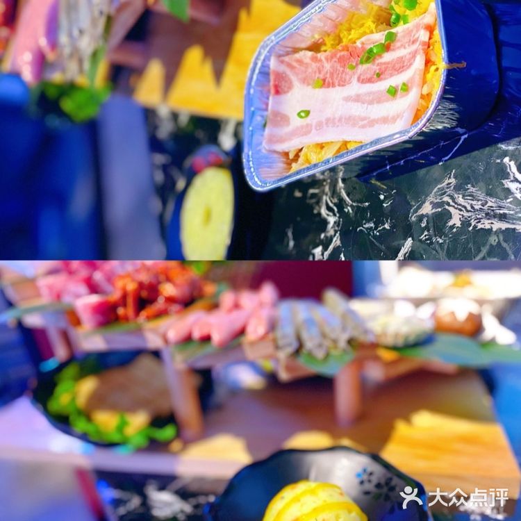 有点儿韩国🇰🇷烤肉🥩的味道[调皮]