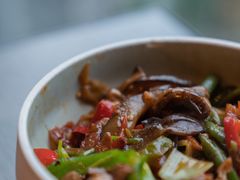 豆角丝炒肉拌转百刀-日上三甘(三里屯店)