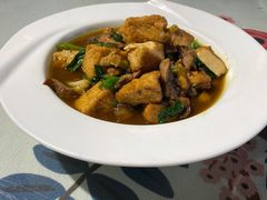 蕈油豆腐-得意楼蒸菜馆
