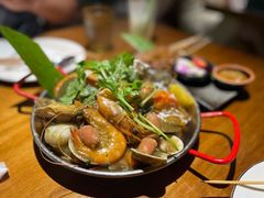 手抓海鲜黄咖喱味-仓库南洋海鲜小排档(柳河路店)