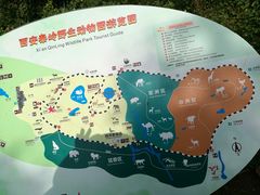导游图-西安秦岭野生动物园
