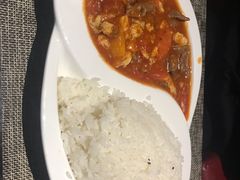 番茄滑蛋牛肉拌饭-半秋山西餐厅(巴南万达广场店)