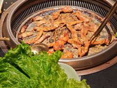 梨花拌牛肉-梨花自助烤肉(西三旗万象汇黑金店)