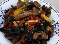 爆炒猪肝-老游独一佳湘菜馆(高新四路店)