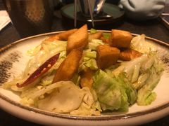 包菜炒囊-丝路金桃·新疆菜(徐汇店)