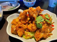 椒盐牛蛙-大头虾越式风味餐厅(光明广场店)