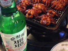 -喜儿家铁网烤章鱼(弘大店)