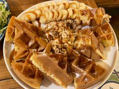 香蕉脆果仁华夫饼-西关84·History·Art·Cafe