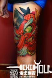 天狗纹身-北京蚩尤刺青