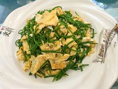 沙葱炒鸡蛋-国强手抓(西夏区店)